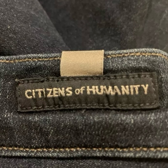Citizens Of Humanity Jeans Women’s Blue 27 Rocket High Rise Skinny Dark Wash USA - Picture 6 of 12